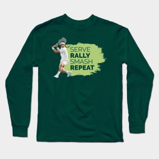 Serve Rally Smash Repeat Long Sleeve T-Shirt